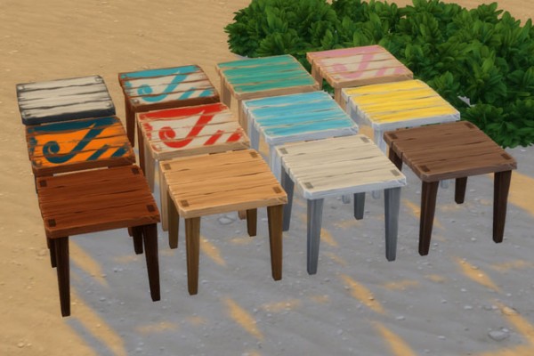  Blackys Sims 4 Zoo: Dining Table by mammut