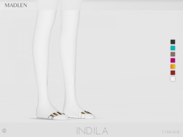  The Sims Resource: Madlen Indila Shoes by MJ95
