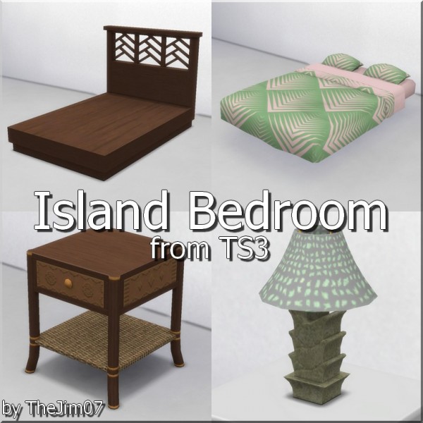  Mod The Sims: Island Bedroom by TheJim07