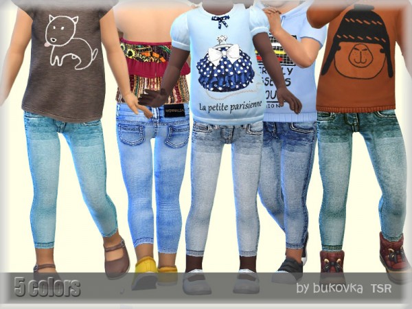  The Sims Resource: Skinny Jeans by bukovka