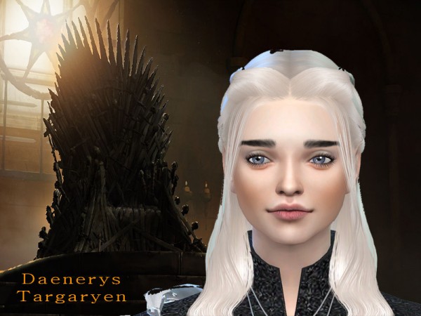  The Sims Resource: Daenerys Targaryen by gaelys