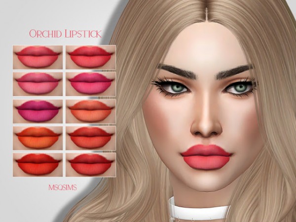  MSQ Sims: Orchid Lipstick