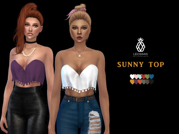  Leo 4 Sims: Sunny Top