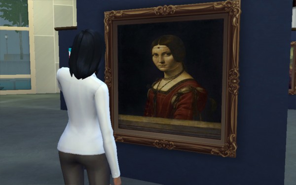  Mod The Sims: Leonardo da Vinci Paintings by player1220