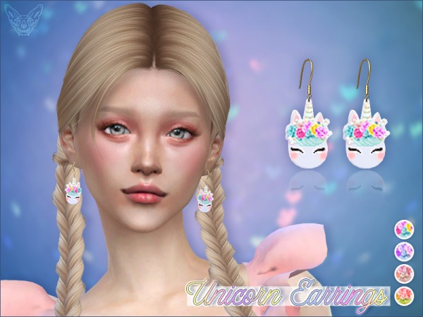 Giulietta Sims: Unicorn Earrings