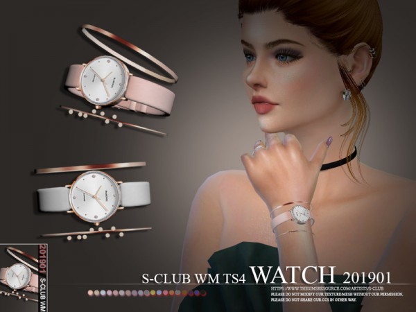 The Sims Resource: Watch 201901 by S Club