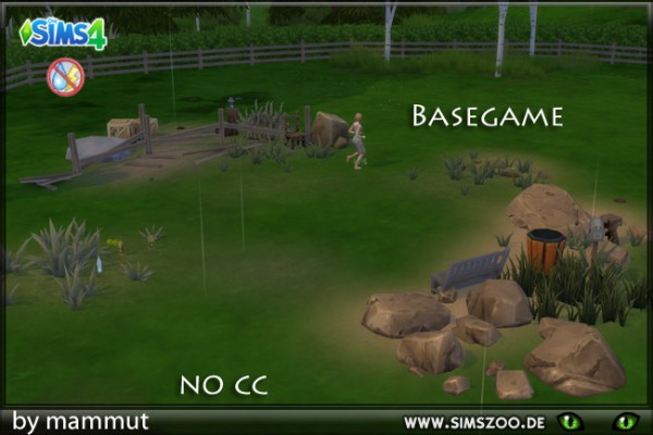  Blackys Sims 4 Zoo: Stone place by mammut