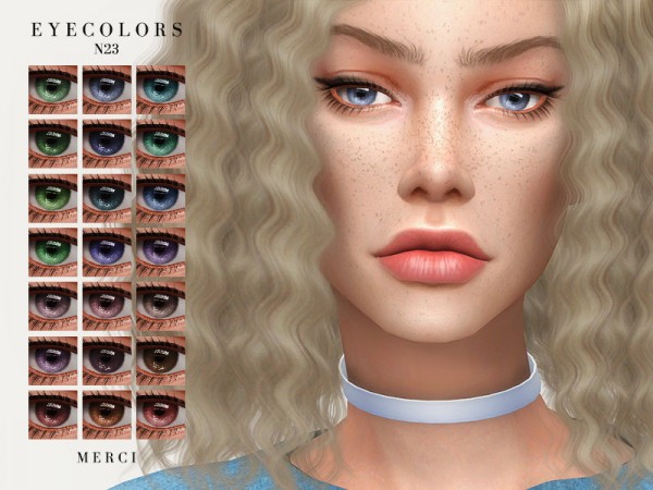  The Sims Resource: Eyecolors N23 by Merci