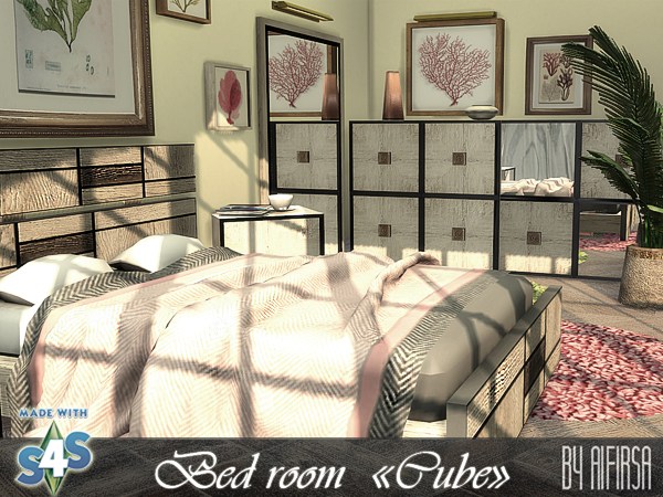  Aifirsa Sims: Bedroom Cube