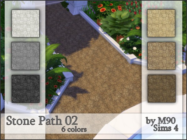 The Sims Resource: Stone Path 02 by Mircia90