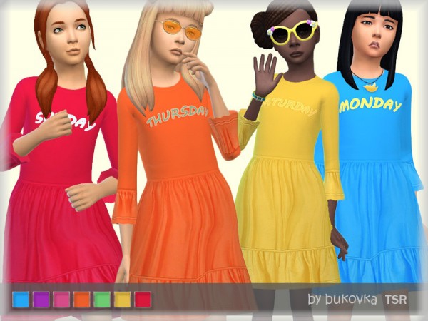  The Sims Resource: Dress Week by bukovka