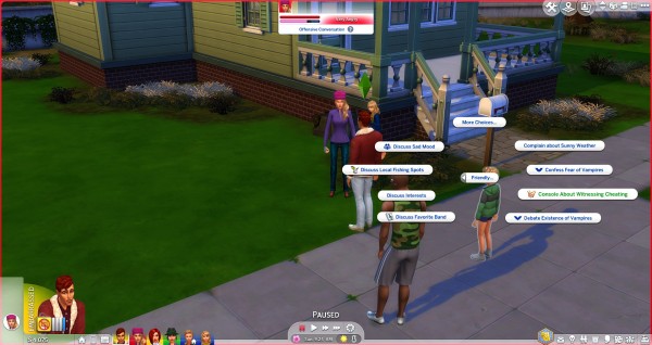  Mod The Sims: The Realistic Reactions Mod by scaldwellhu