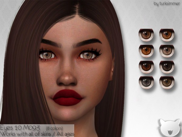  The Sims Resource: Eyes 10 M093 by turksimmer