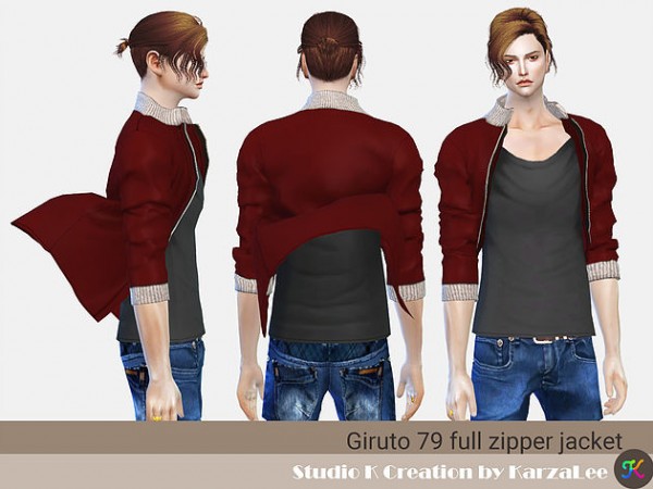  Studio K Creation: 79 full zipper jacket