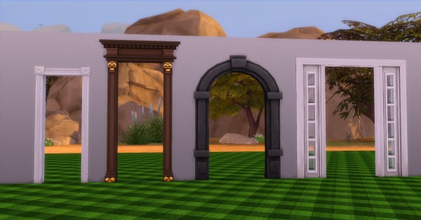  Mod The Sims: Archways by AdonisPluto