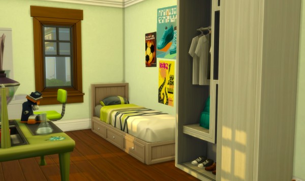  Mod The Sims: 8 Sim Starter Home by suojatt