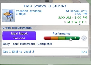  Mod The Sims: Meet Sims Faster and Gain Work or School Performance by claudiasharon
