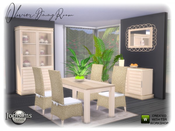  The Sims Resource: Olivier Diningroom by jomsims