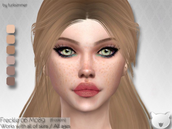  The Sims Resource: Freckle 06 M089 by turksimmer