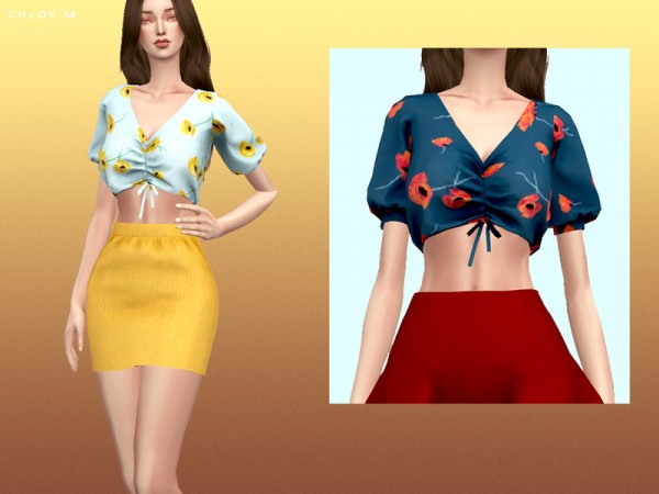  The Sims Resource: Cute Top by ChloeMMM