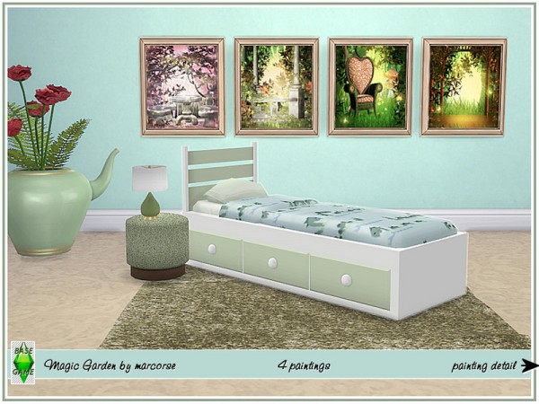  The Sims Resource: Magic Garden paints by marcorse
