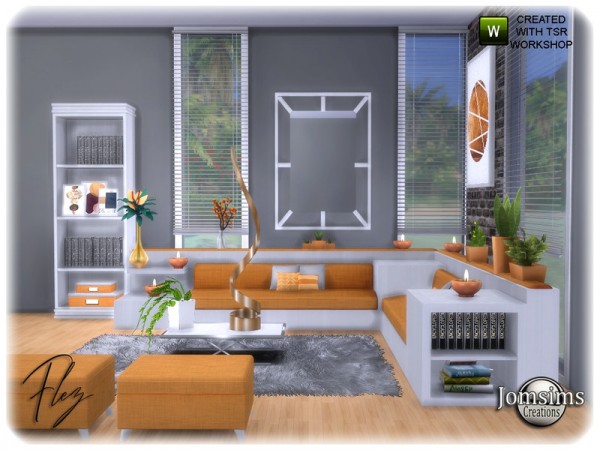  The Sims Resource: Flez livingroom by jomsims