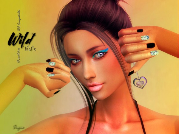  The Sims Resource: Wild Nails by Suzue