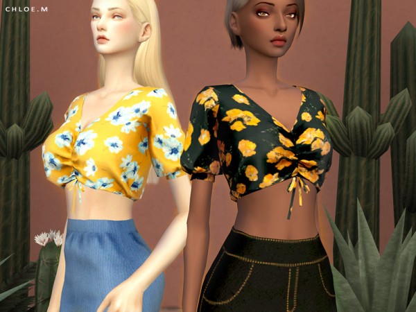  The Sims Resource: Cute Top by ChloeMMM