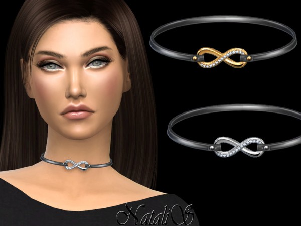  The Sims Resource: Infinity choker by NataliS