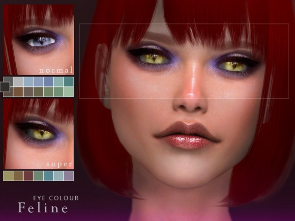  The Sims Resource: Feline Eye Mask by Screaming Mustard