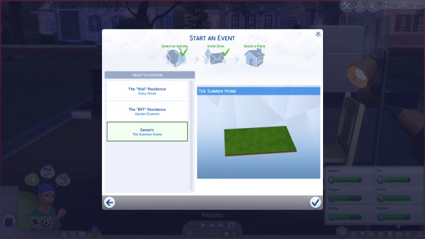  Mod The Sims: Parties and Weddings Anywhere Mod by claudiasharon