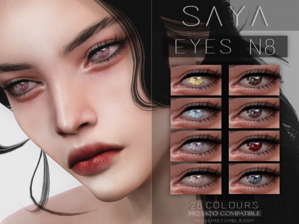  The Sims Resource: Eyes N8 by Saya Sims