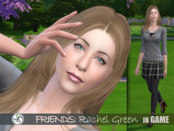  The Sims Resource: FRIENDS   Rachel Green by BAkalia