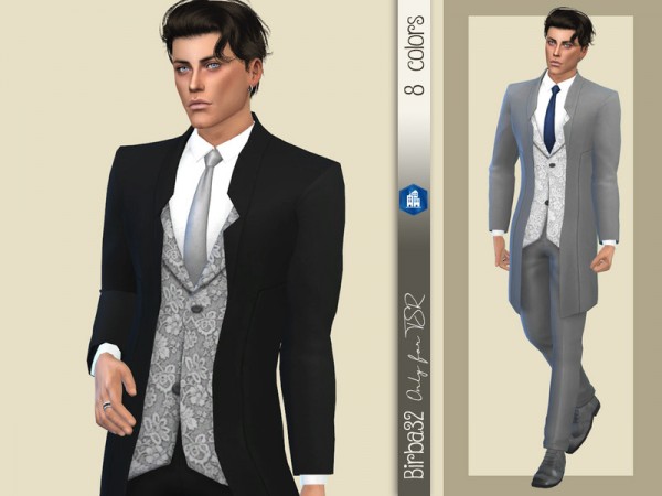  The Sims Resource: Tobias wedding suit by Birba32