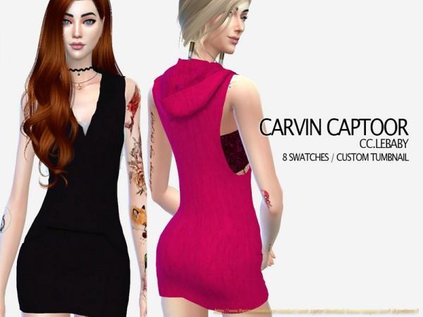  The Sims Resource: Lebaby  dress by carvin captoor