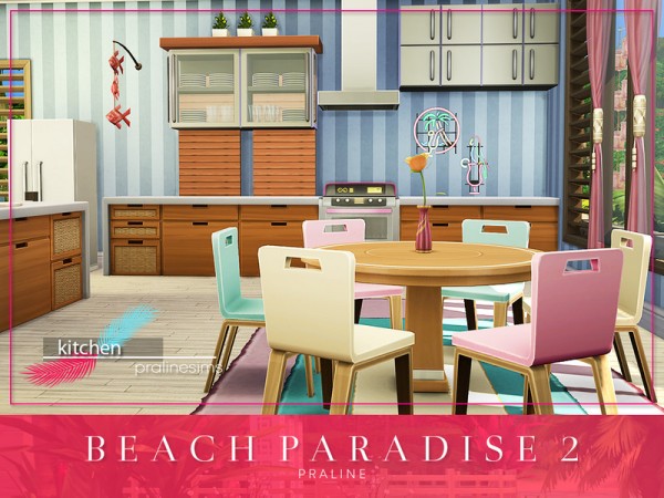  The Sims Resource: Beach Paradise 2 by Pralinesims