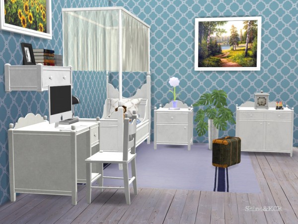  The Sims Resource: Bedroom Charlott Kids and Toddlers by ShinoKCR