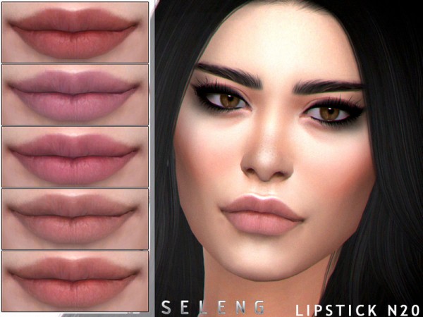  The Sims Resource: Lipstick N20 by Seleng