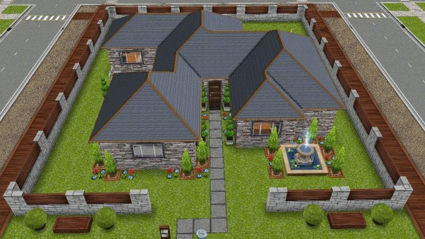  Mod The Sims: Designer Home by Brainlet