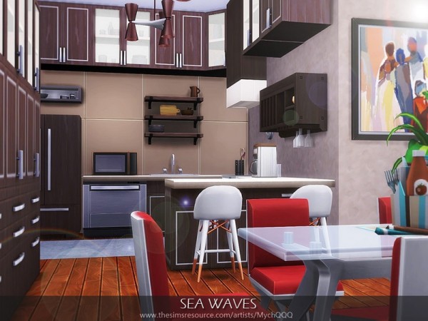  The Sims Resource: Sea Waves by MychQQQ