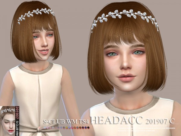  The Sims Resource: Headacc 201907 Child by S Club