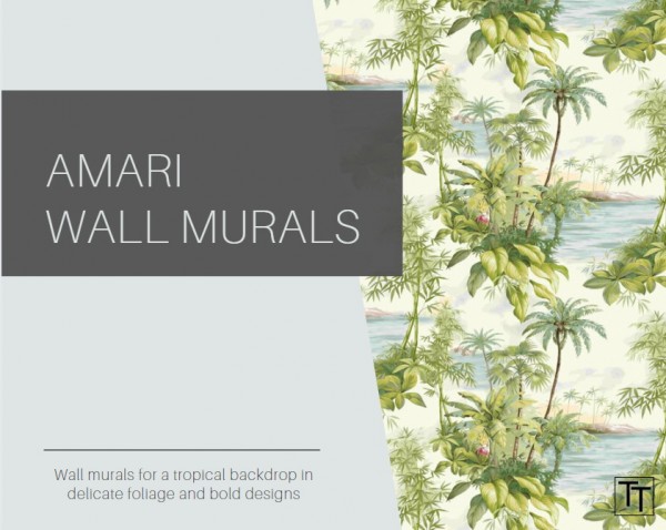  Blooming Rosy: Amari wall murals
