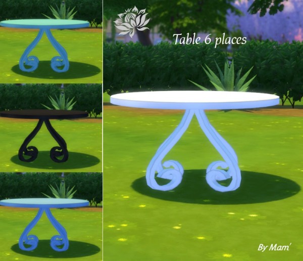  Sims Artists: Sofia garden furniture