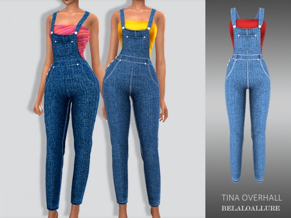  The Sims Resource: Tina overall by belal1997