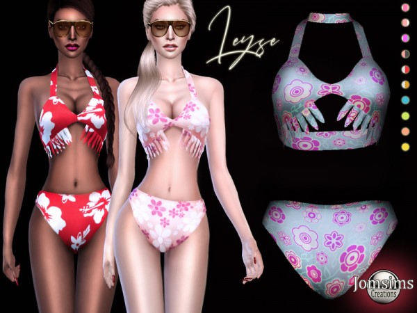  The Sims Resource: Leyse swimsuit by jomsims