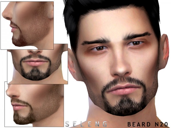  The Sims Resource: Beard N20 by Seleng
