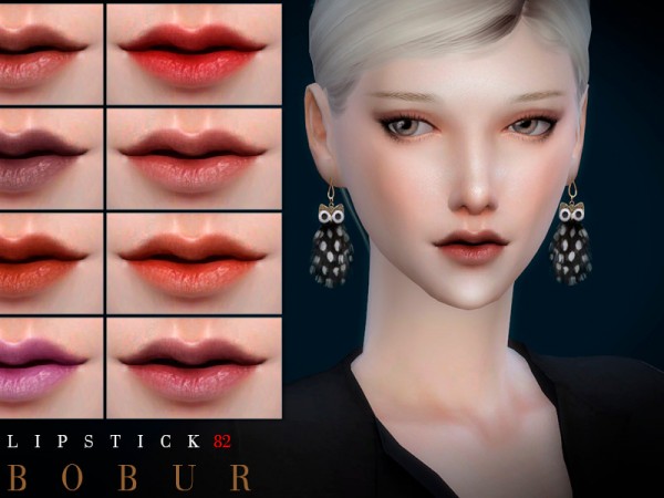  The Sims Resource: Lipstick 82 by Bobur3