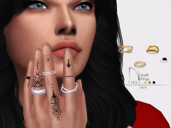  The Sims Resource: VodR Rings by DarkNighTt