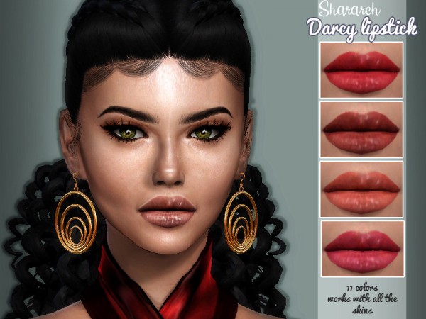  The Sims Resource: Darcy lipstick by Sharareh