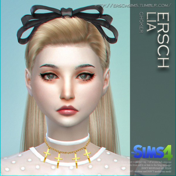  ErSch Sims: Lia Choker